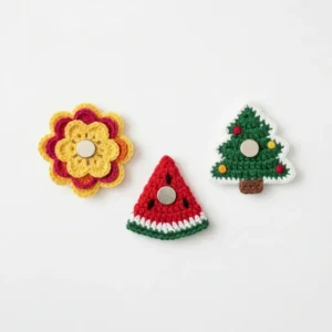 Mini Stitch Crochet Magnets